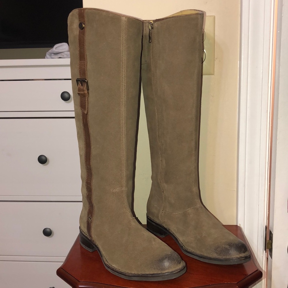 Bussola (Taupe suede) Size 37-NWT